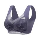 Sutiã Feminino Plus Size Push Up - Renda, Seda Gel, Sem Costura e Sem Fio