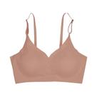 Sutiã Feminino Sem Costura Com Enchimento E Efeito Push-up, Modelo Cropped Com Corte a Laser, Ideal