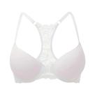 Sutiã Feminino Sexy Com Renda E Decote Em V Profundo, Com Botão Frontal, Push-up, Roupa Íntima