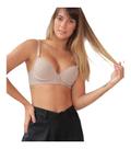 Sutiã hiper reforçado fecho frontal costa larga, pala larga Sutiã hiper reforçado fecho frontal costa larga, pala larga