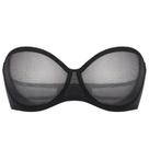 Sutiã INLYRIC Transparente Sem Bojo e Sem Alças Plus Size 34D