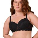 Sutiã Meia Taça Bojo Flexível Plus Size Liebe