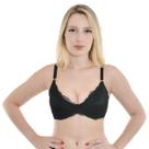 Sutiã Meia Taça Sem Bojo com Aro Vi Lingerie. Sutiã Meia Taça Sem Bojo com Aro Vi Lingerie.