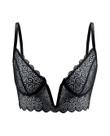 Sutiã Mini Corselet Renda Soul Preto She