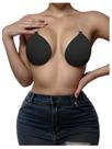 Sutiã pegajoso MakeMechic Women Push Up sem encosto, adesivo preto