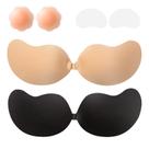 Sutiã pegajoso Nimowu Adhesive Push Up Invisible, sem alças, 2 pares