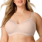 Sutiã Playtex 4751 Almond Wireless Balconette com cobertura total
