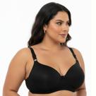 Sutiã Plus Size Alças Reguláveis Cor:PretoTamanho:P
