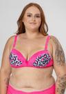 Sutiã Plus Size Com Bojo de Animal Print