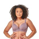 Sutiã Plus Size com Bojo Drapeado em Microfibra Sutiã Plus Size com Bojo Drapeado em Microfibra