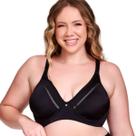 Sutiã Plus Size Sem Bojo Com Aro Recortes Anatômicos Nayane