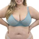 Sutiã Plus Size sem bojo em renda Vi Lingerie .
