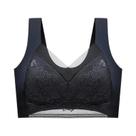 Sutiã plus Size Sem Costura Com Renda Push Up, Bralette De Renda Em Seda Gelada Sem Fio, Lingerie Sutiã plus Size Sem Costura Com Renda Push Up, Bralette De Renda Em Seda Gelada Sem Fio, Lingerie
