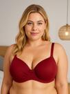 Sutiã Plus Size Soutien Reforçado Bojão Cruzado Alça Larga - c7 ALICE