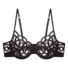 Sutiã Push up Transparente De Renda Francesa Ultra Fina CINOON, Lingerie Sexy Com Detalhes Vazados
