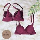 Sutiã Reforçado com Bojo Sustentação Pala Larga Lingerie