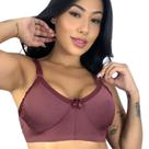 Sutiã Reforçado De Sustentação Básico Com Alça Larga Lingerie Feminina Adulto