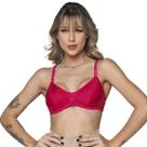 Sutiã Reforçado Lingerie Liso Feminino Sem Bojo