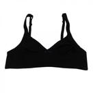 Sutiã Sem Bojo Algodão Preto Basic+ Conforto Diário
