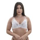 Sutiã sem bojo com aro rendado Jackie