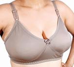 Sutiã sem bojo reforçado plus size de poliamida cetinete
