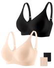 Sutiã sem fio Gailife Smooth No Underwire com cobertura total Sutiã sem fio Gailife Smooth No Underwire com cobertura total
