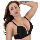 Sutiã Sutien Push Up Decote U Efeito Silicone