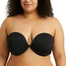 Sutiã Top Decote Plus Size Reforçado Sem Alças Com Aro e Bojo Corpo Nú - Corpo Nu