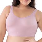 Sutiã Top DelRio V4196 Feminino Canelado Sem Costura Microfibra T. P/GG