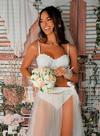 Sutiã Top Demillus 064105 Nupcial Com Aro Renda T. 42/48 Sutiã Top Demillus 064105 Nupcial Com Aro Renda T. 42/48