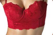 Sutiã Top Lover Demillus - Com Bojo E Com Aro - Cor: Vermelho Sutiã Top Lover Demillus - Com Bojo E Com Aro - Cor: Vermelho