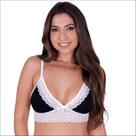 Sutiã Top Sem Bojo SEM Aro Feminino Clamar em Romantic e Renda - 4202