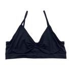 Sutiã Top TAF21 Preto Basic+ Conforto Diário
