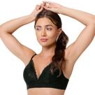 Sutiã Triângulo com Renda Preto Zee Rucci