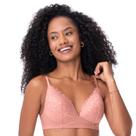 Sutiã Triângulo com Renda Rosa Vintage