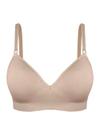 Sutiã Triângulo Trifil C04936 (Antigo C04935) Feminino Sem Costura Com Bojo e Sem Aro Microfibra T. P/1XG