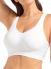 Sutiã Truekind Wirefree levemente acolchoado branco para mulheres