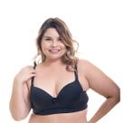 Sutiã Vislumbre Plus Size Cobertura Completa Microfibra Ref 1013b