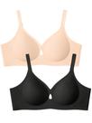 Sutiãs sem fio permitem que Joli No Underwire Push Up com cobertura total