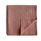 Swaddle Blanket mushie Muslin 100% algodão orgânico (cedro)
