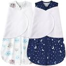 Swaddle BSTOPPT para Recém-Nascido (3-6 Meses) - 100% Rayon