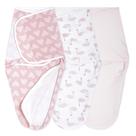 Swaddle Wrap Baden + Anais Essentials Easy Briar Rose 0-3M, pacote com 3