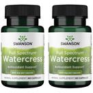 Swanson Berro Suplemento Herbario 400 mg 60 Cápsulas Paquete x2