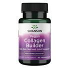 Swanson Vegan Collagen Builder 60 cápsulas vegetais para cabelo e pele