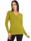 Sweater Anistia Feminino De Lã Manga Longa Decote V. Sweater Anistia Feminino De Lã Manga Longa Decote V.