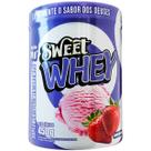 Sweet Whey Protein 24g Aminoácidos Bcaa Canibal 450g Morango
