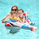 Swim Float Free Swimbobo Baby Swimbobo com assento de avião