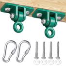 Swing Hangers BETOOLL Capacidade de 1090 kg para conjuntos de madeira: 2 unidades