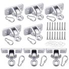 Swing Hangers BETOOLL Heavy Duty Woowing Swing Swing Swing Swing Swing Swing Swing (8 unidades)