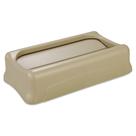 Swing Lid Rubbermaid Commercial para 60/87L Slim Jim Beige